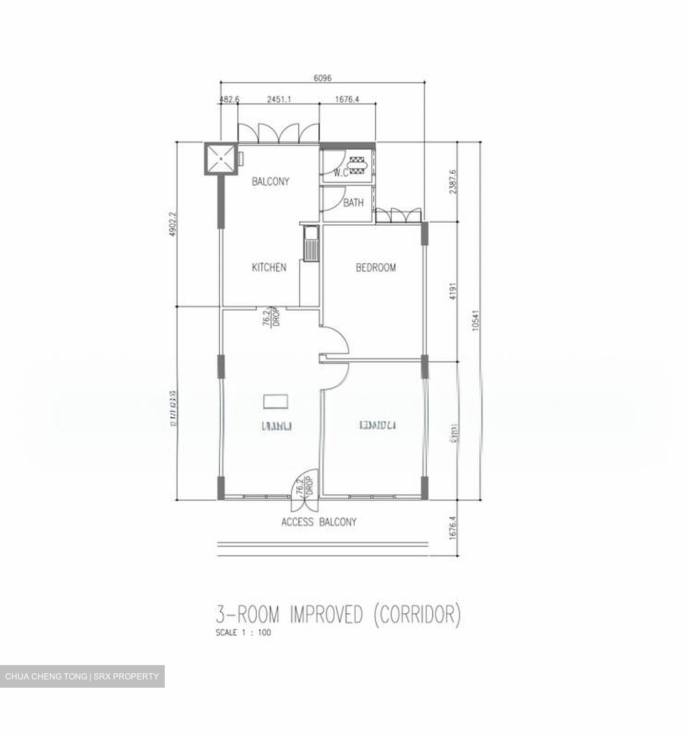 Blk 2 Hougang Avenue 3 (Hougang), HDB 3 Rooms #575613751